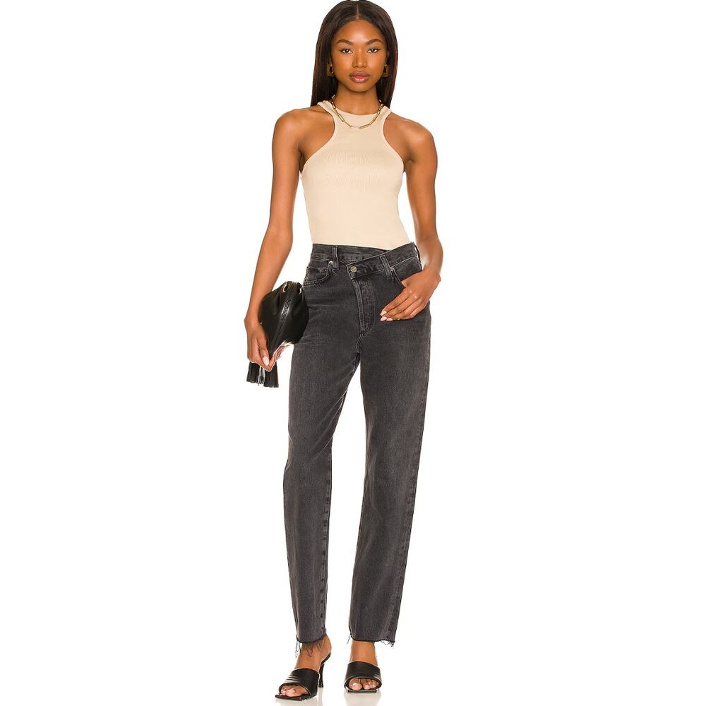 Agolde‎ Criss Cross Straight Jeans in Shambles size 26